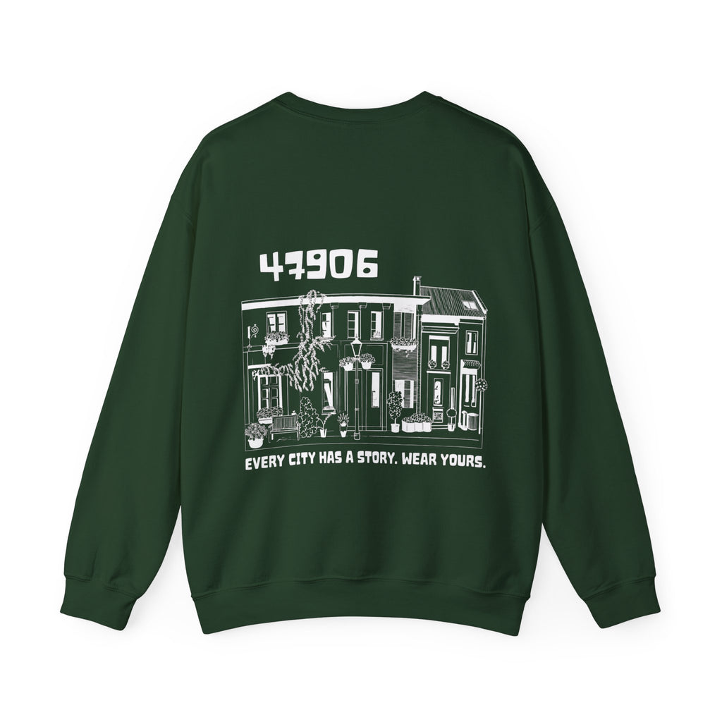 47906 Kempen Altstadt Crewneck Sweater Backprint – Wear your City Kollektion | ORGNL Fabrics