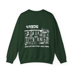 47906 Kempen Altstadt Crewneck Sweater Backprint – Wear your City Kollektion | ORGNL Fabrics