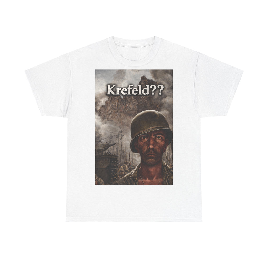 Krefeld??" Trauma Meme T-Shirt | Meme Kollektion | ORGNL Fabrics