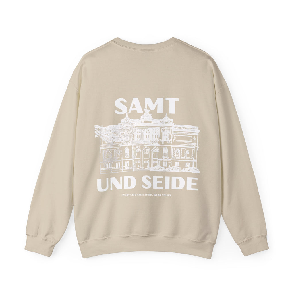 Samt & Seide Crewneck Sweater - Wear your City Kollektion | ORGNL Fabrics