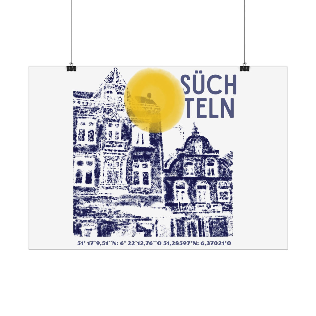 Viersen Süchteln Poster – Home & Living Kollektion | ORGNL Fabrics