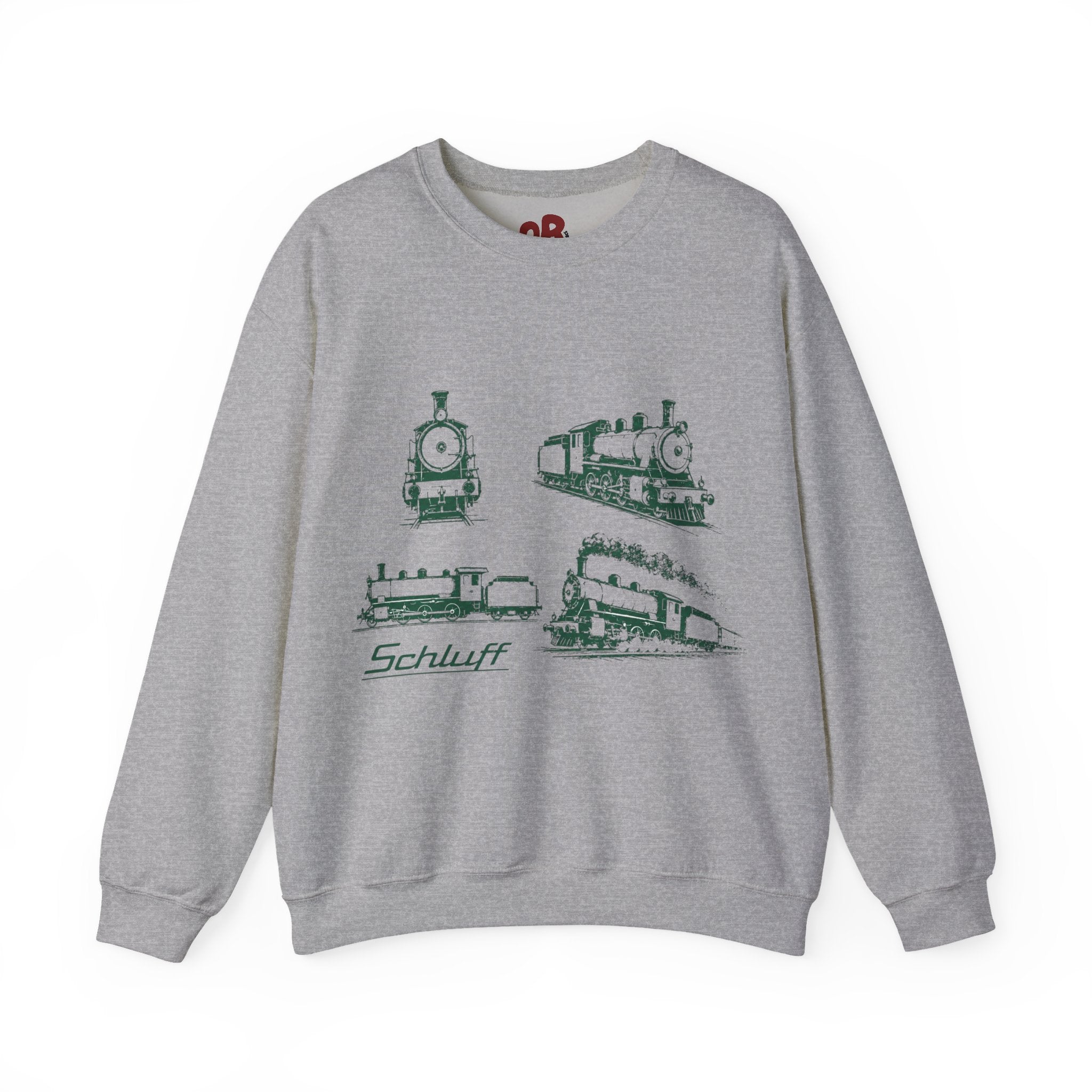 Krefeld Schluff Vintage Look Crewneck Sweater Frontprint – Wear your City Kollektion | ORGNL Fabrics