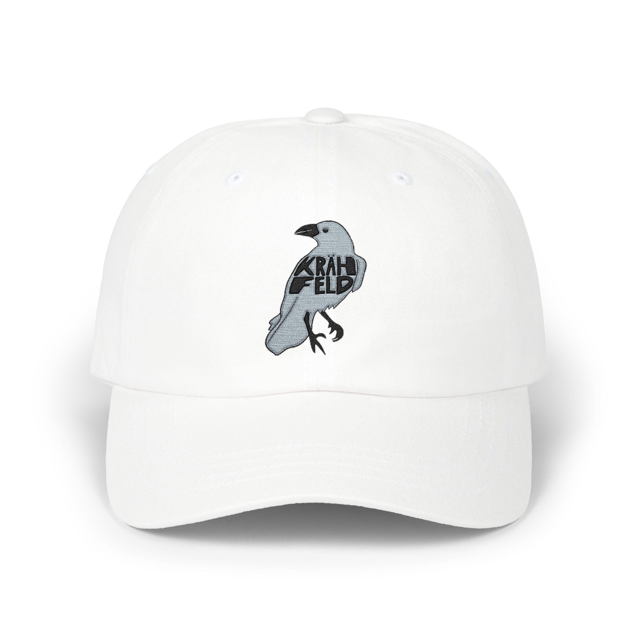 Krähfeld Raven Dad Cap — Bestickter Rabe | ORGNL Fabrics