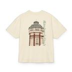 Mönchengladbach Wasserturm Heavy Oversized T-Shirt Backprint – Wear your City Kollektion | ORGNL Fabrics