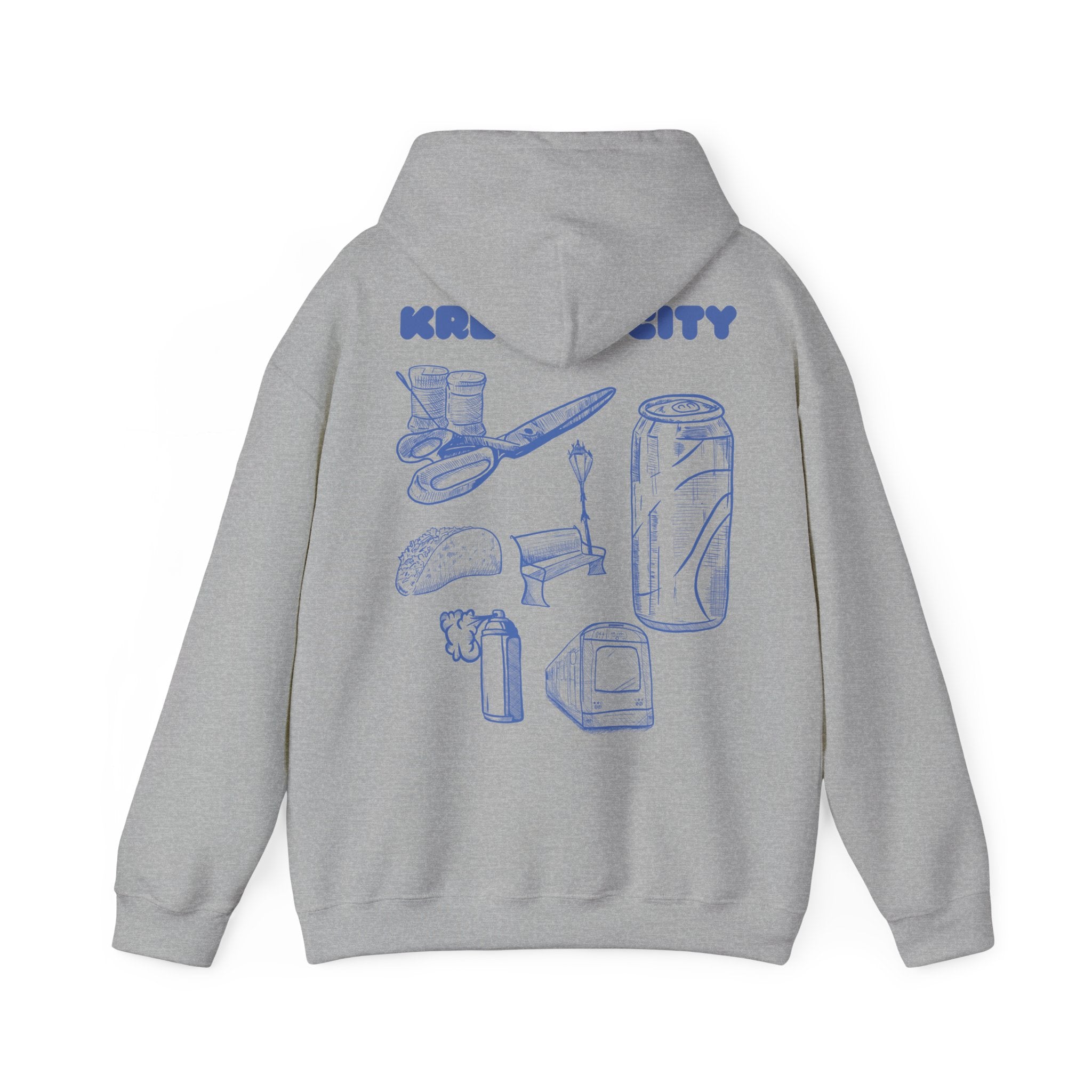 Krefeld City ICONS Hoodie – Oversized Streetwear Pullover | ORGNL Fabrics