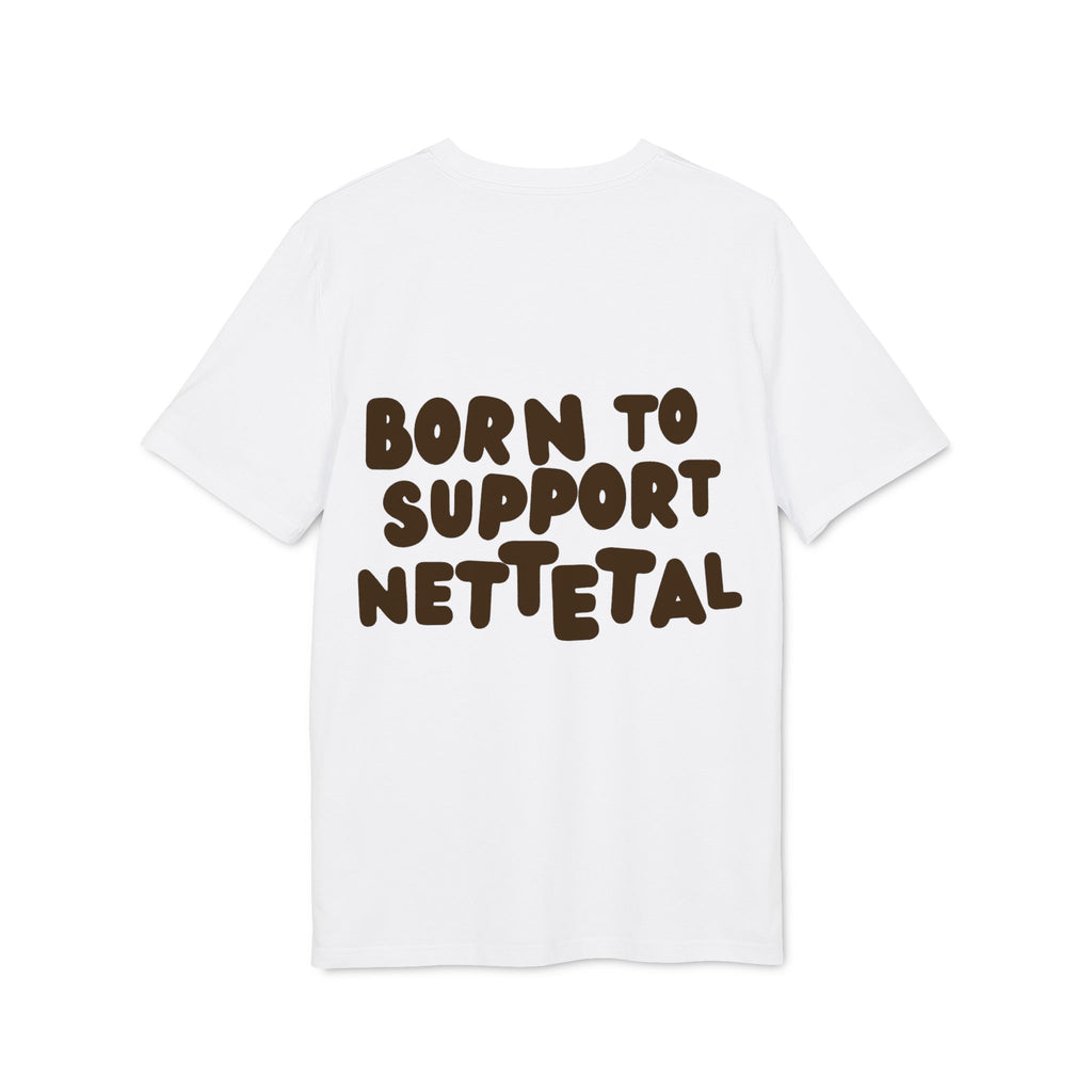 Born to Support Nettetal Slim Fit T-Shirt Backprint – Wear your City Kollektion | ORGNL Fabrics