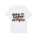 Born to Support Nettetal Slim Fit T-Shirt Backprint – Wear your City Kollektion | ORGNL Fabrics