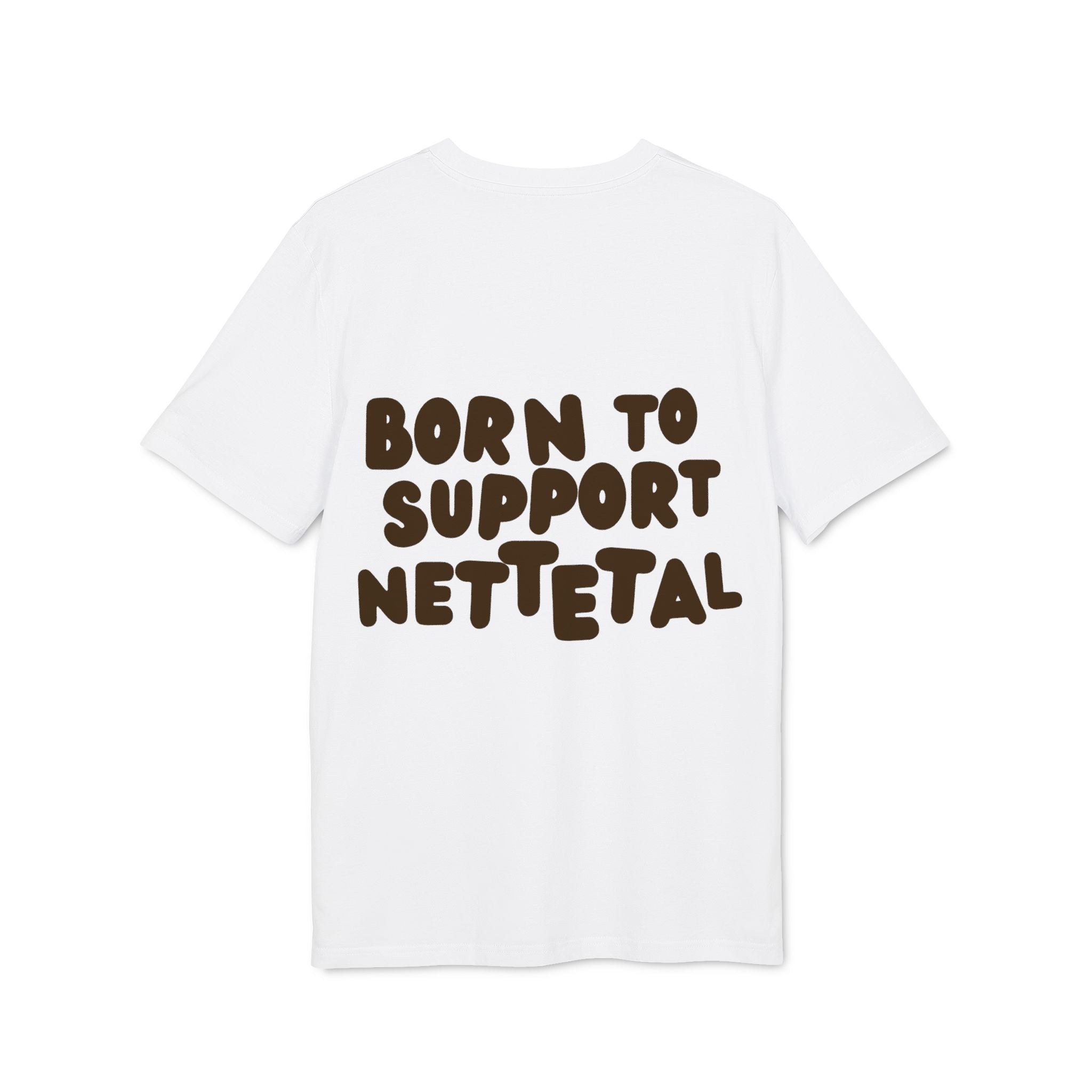 Born to Support Nettetal Slim Fit T-Shirt Backprint – Wear your City Kollektion | ORGNL Fabrics