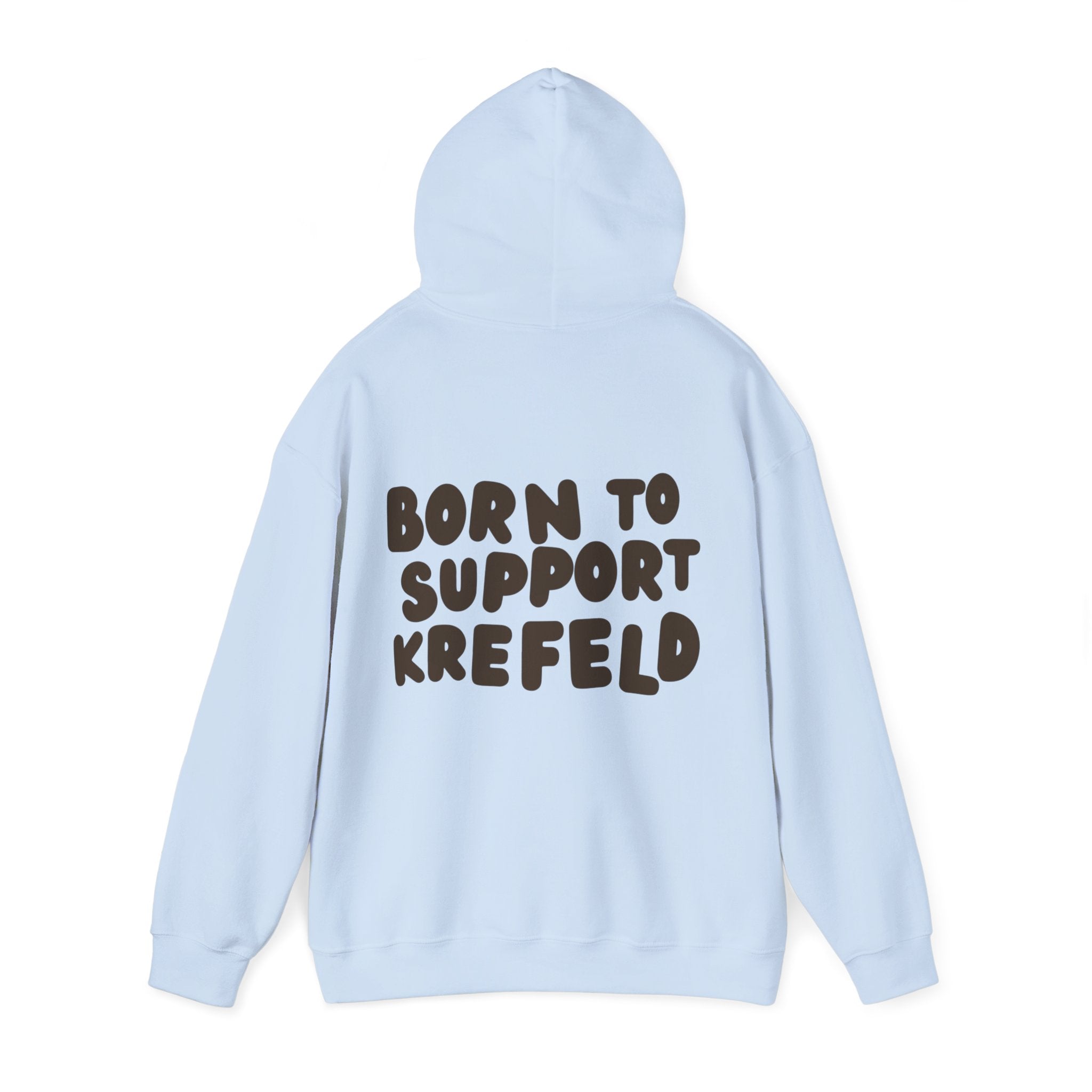 Born to Support Krefeld Hoodie – Streetwear Pullover | ORGNL Fabrics