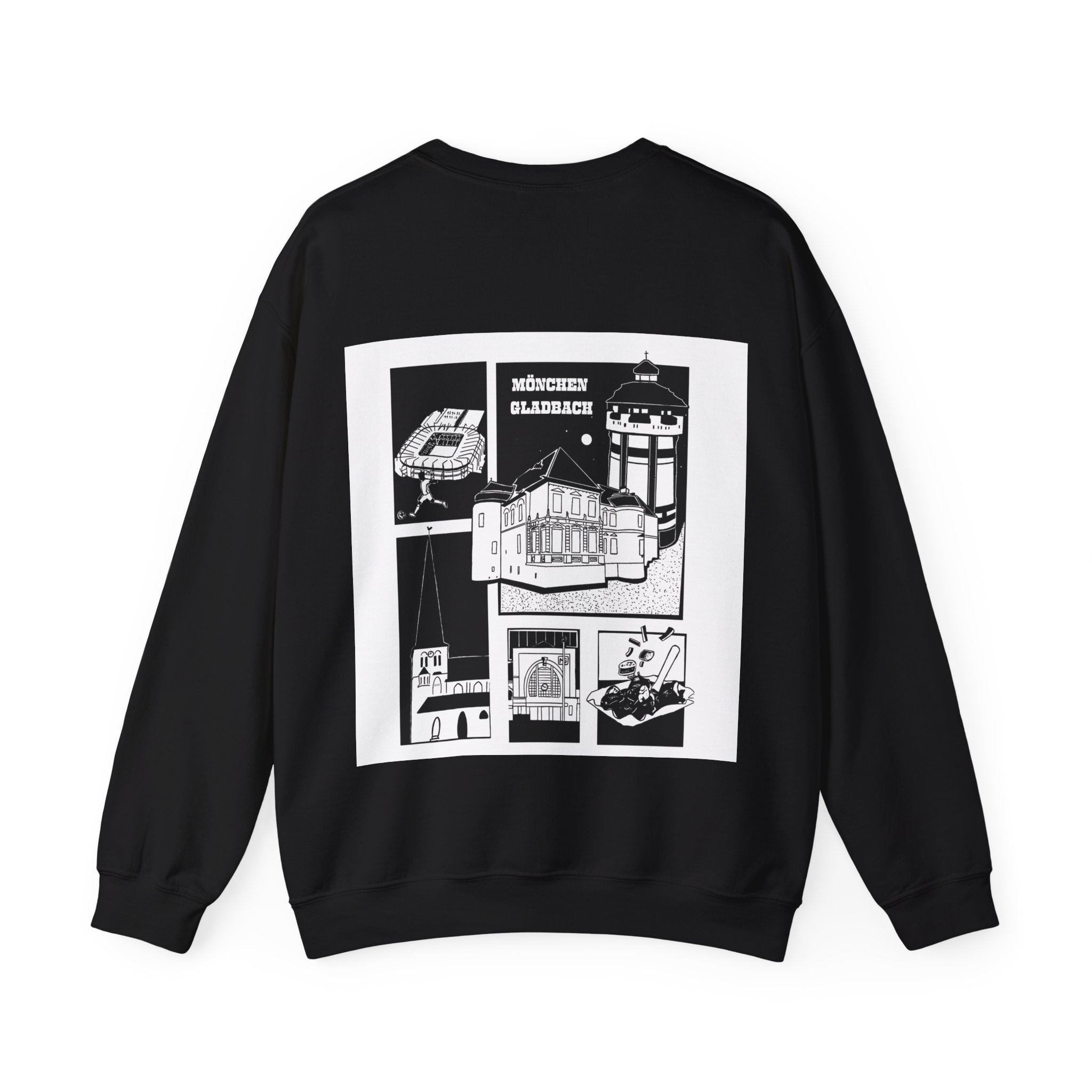Mönchengladbach Stories Crewneck Sweater – Wear your City Kollektion | ORGNL Fabrics