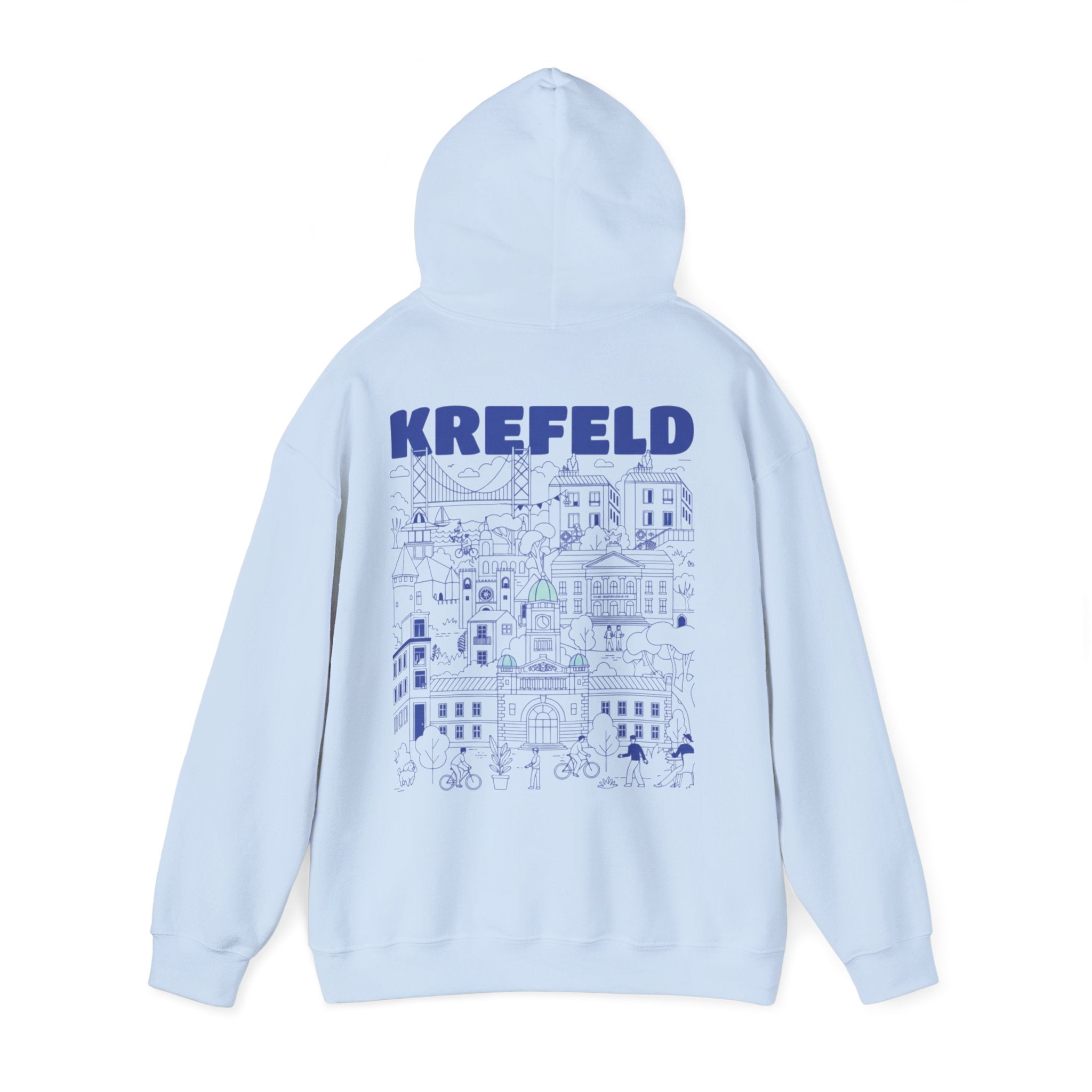 Krefeld Skyline Hoodie – Streetwear Pullover | ORGNL Fabrics