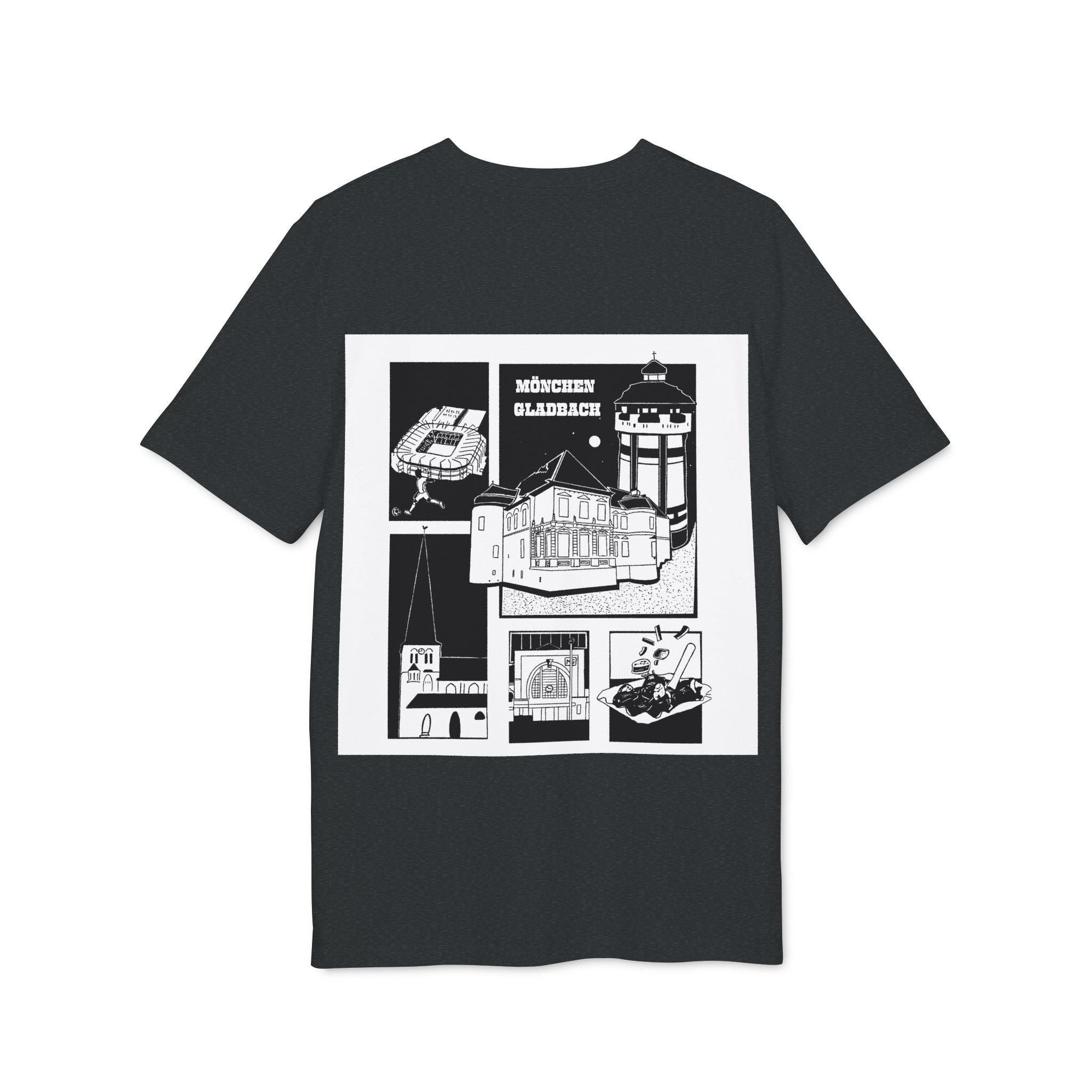 Mönchengladbach Stories Slim Fit T-Shirt – Wear your City Kollektion | ORGNL Fabrics