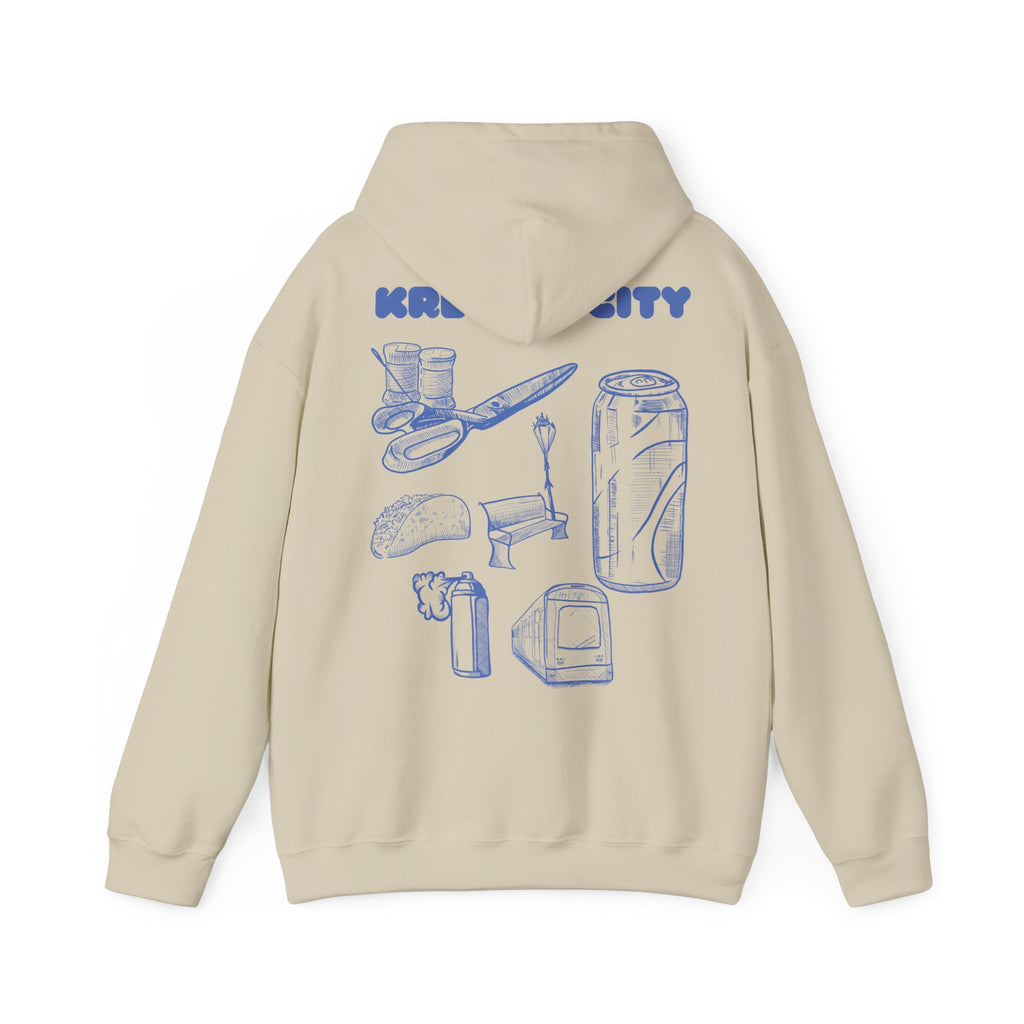Krefeld City ICONS Hoodie – Oversized Streetwear Pullover | ORGNL Fabrics