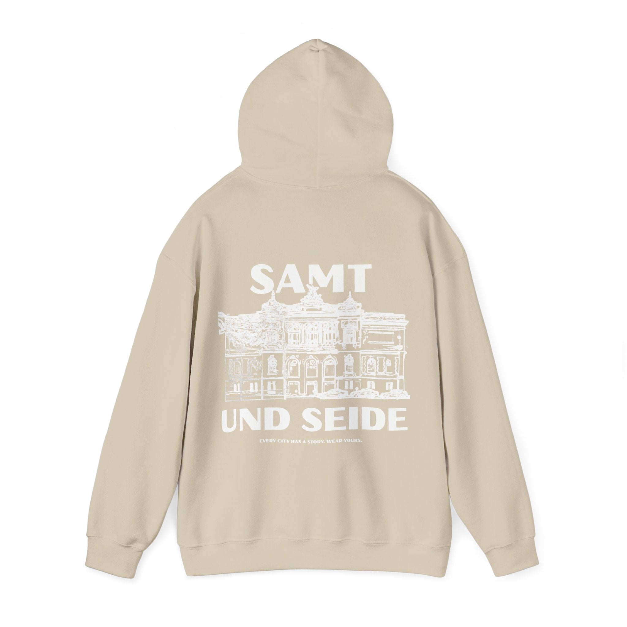 Samt & Seide Hoodie – Wear your City Kollektion | ORGNL Fabrics