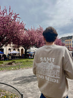 Samt & Seide Crewneck Sweater - Wear your City Kollektion | ORGNL Fabrics