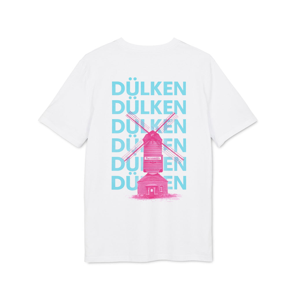 Dülken Narrenmühle Neon Graphic Slim Fit T-Shirt – Wear your City Kollektion | ORGNL Fabrics
