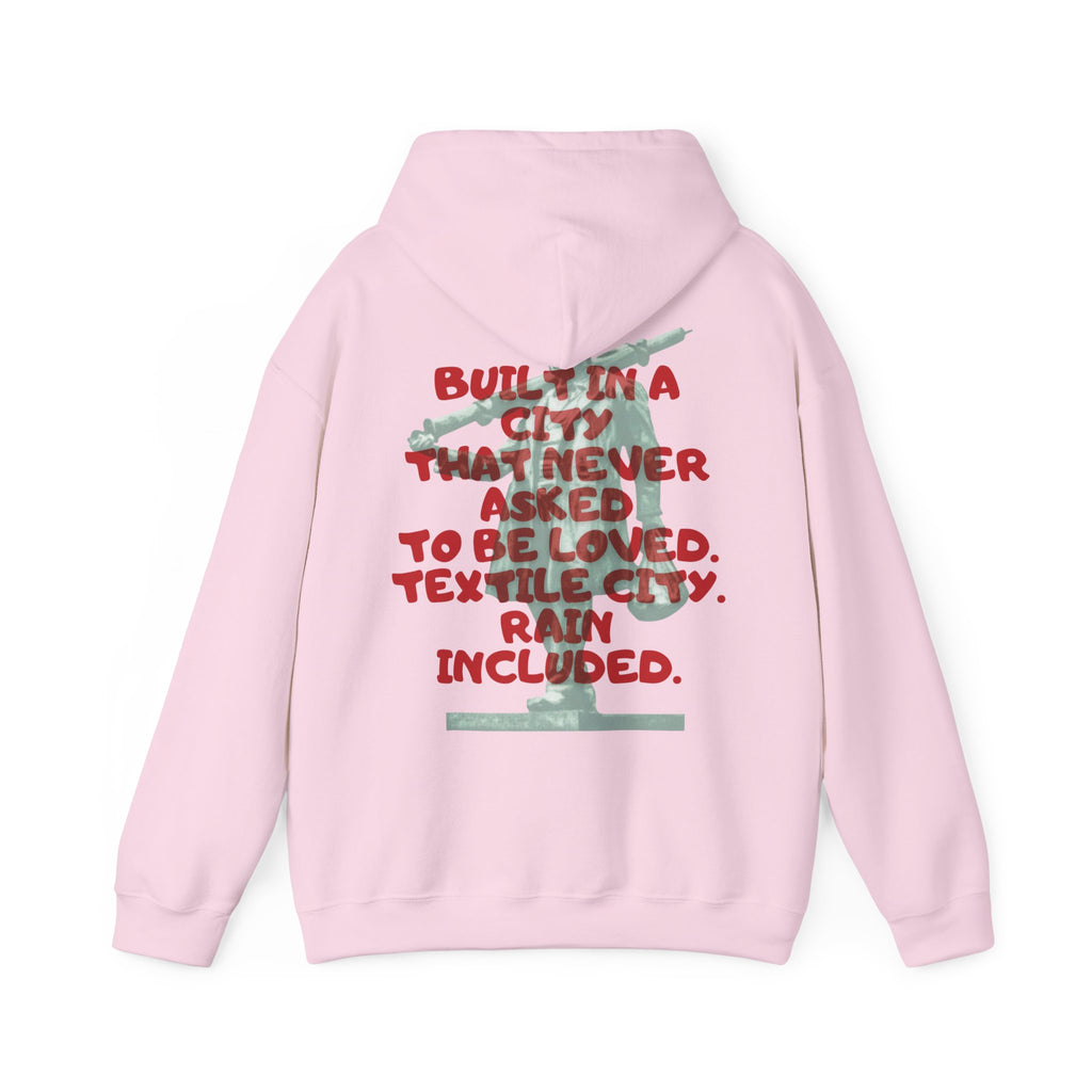 Krefeld Seidenweber Hoodie – Textile City Streetwear Pullover | ORGNL Fabrics