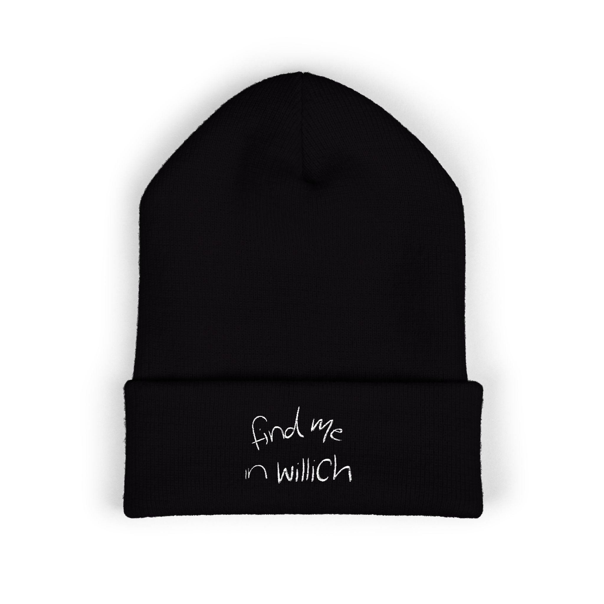 Find Me In Willich Beanie – Wear your City Kollektion | ORGNL Fabrics