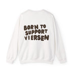 Born to Support Viersen Crewneck Sweater Backprint – Wear your City Kollektion | ORGNL Fabrics