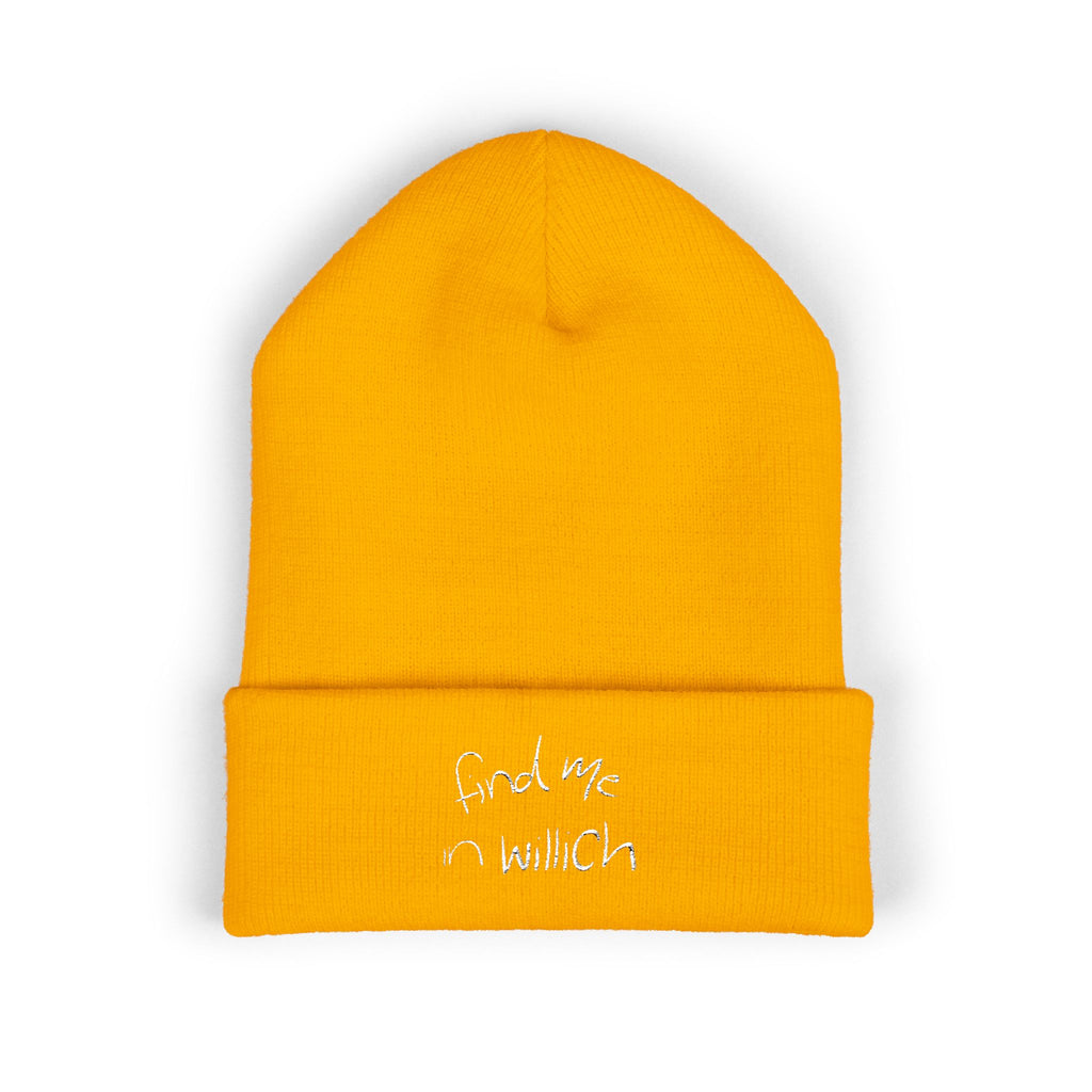 Find Me In Willich Beanie – Wear your City Kollektion | ORGNL Fabrics