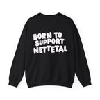 Born to Support Nettetal Crewneck Sweater Backprint – Wear your City Kollektion | ORGNL Fabrics