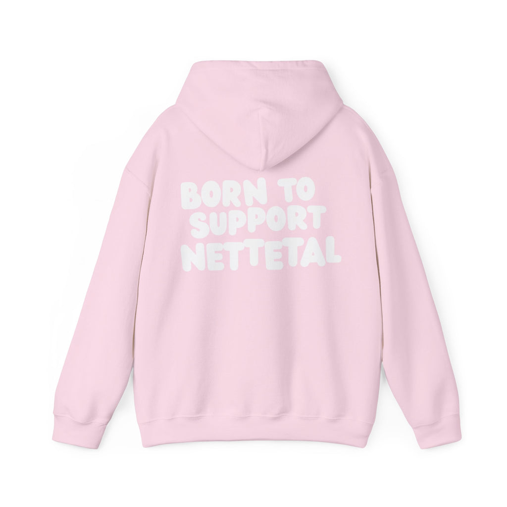 Born to Support Nettetal Hoodie Backprint – Wear your City Kollektion | ORGNL Fabrics