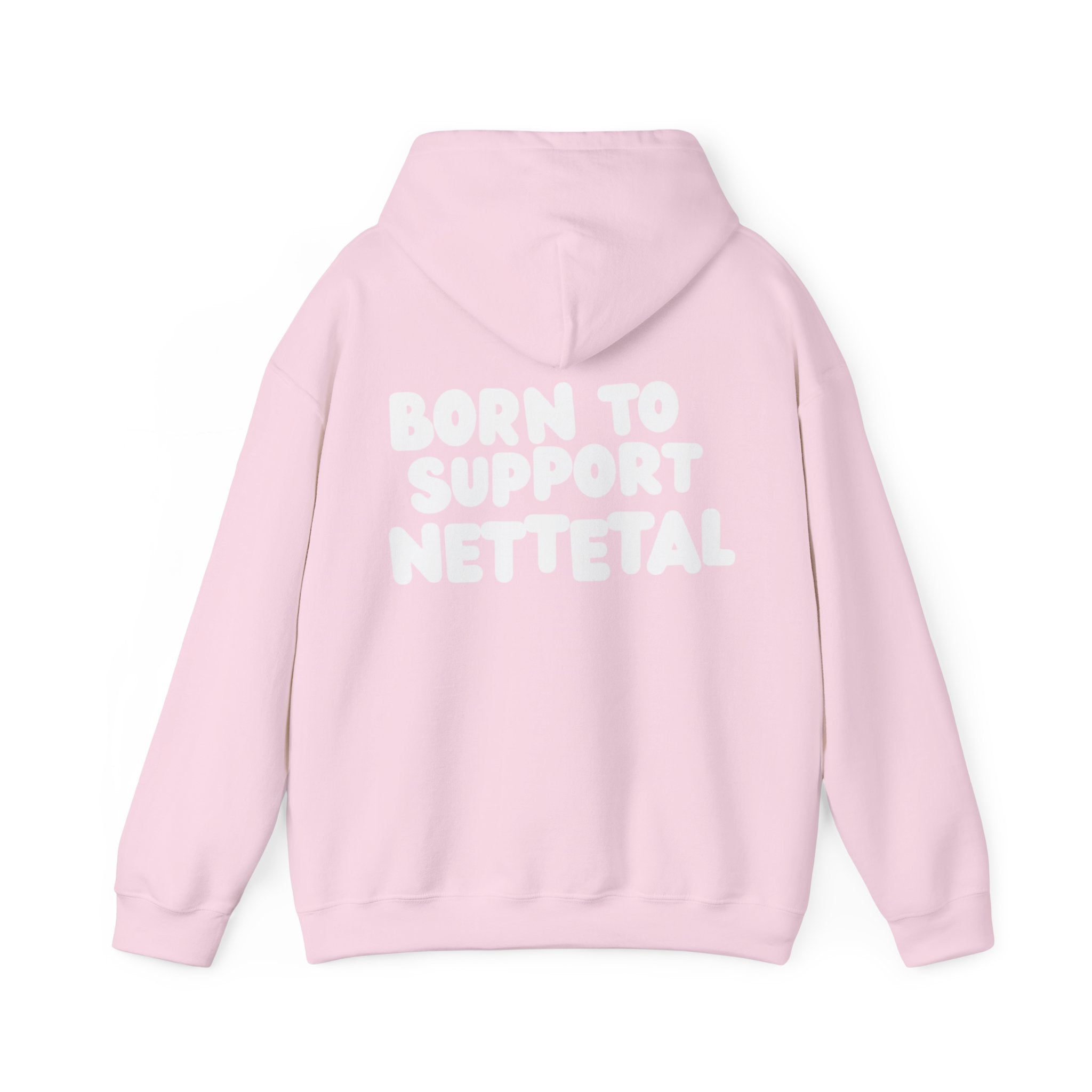 Born to Support Nettetal Hoodie Backprint – Wear your City Kollektion | ORGNL Fabrics