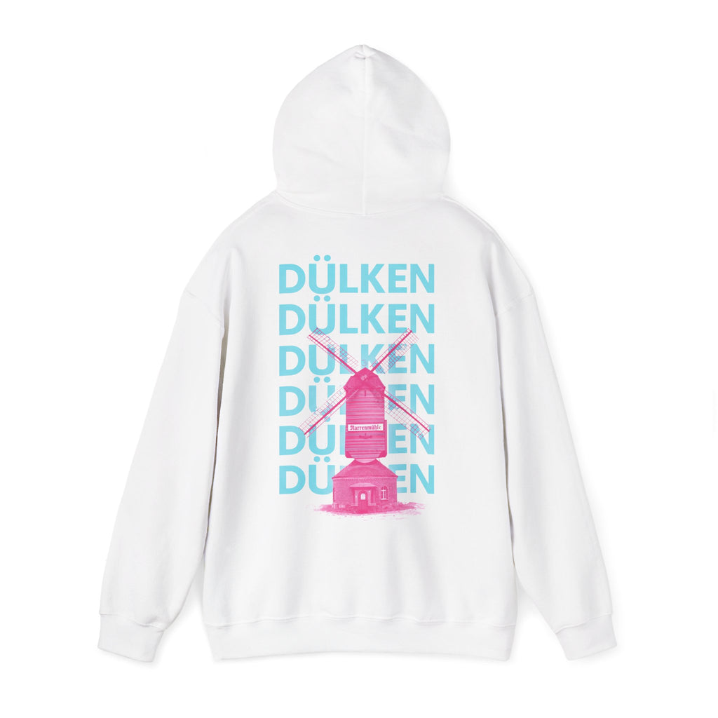 Dülken Narrenmühle Neon Graphic Hoodie – Wear your City Kollektion | ORGNL Fabrics