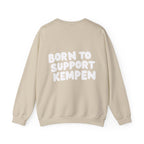 Born to Support Kempen Crewneck Sweater Backprint – Wear your City Kollektion | ORGNL Fabrics