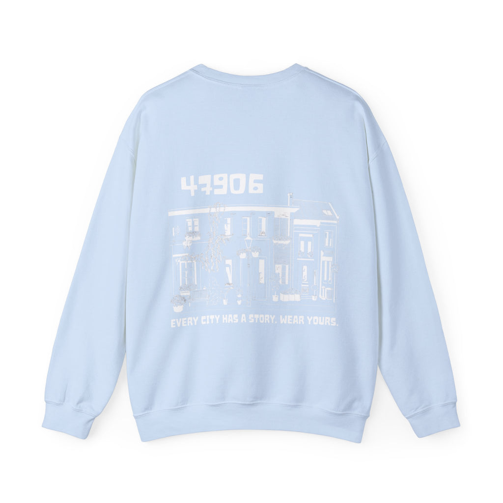 47906 Kempen Altstadt Crewneck Sweater Backprint – Wear your City Kollektion | ORGNL Fabrics