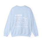 47906 Kempen Altstadt Crewneck Sweater Backprint – Wear your City Kollektion | ORGNL Fabrics