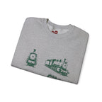 Krefeld Schluff Vintage Look Crewneck Sweater Frontprint – Wear your City Kollektion | ORGNL Fabrics
