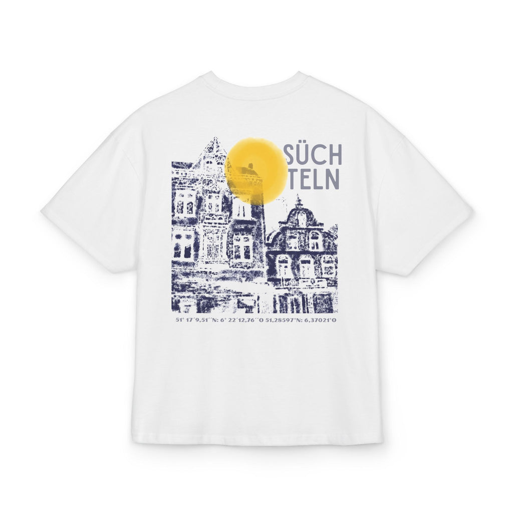 Viersen Süchteln Heavy Oversized T-Shirt Backprint – Wear your City Kollektion | ORGNL Fabrics