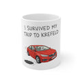 I Survived My Trip To Krefeld Tasse — Krefeld Meme | ORGNL Fabrics