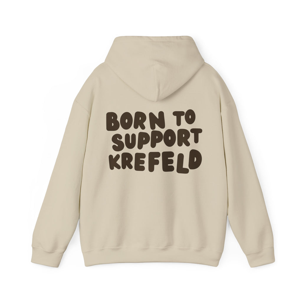 Born to Support Krefeld Hoodie – Streetwear Pullover | ORGNL Fabrics