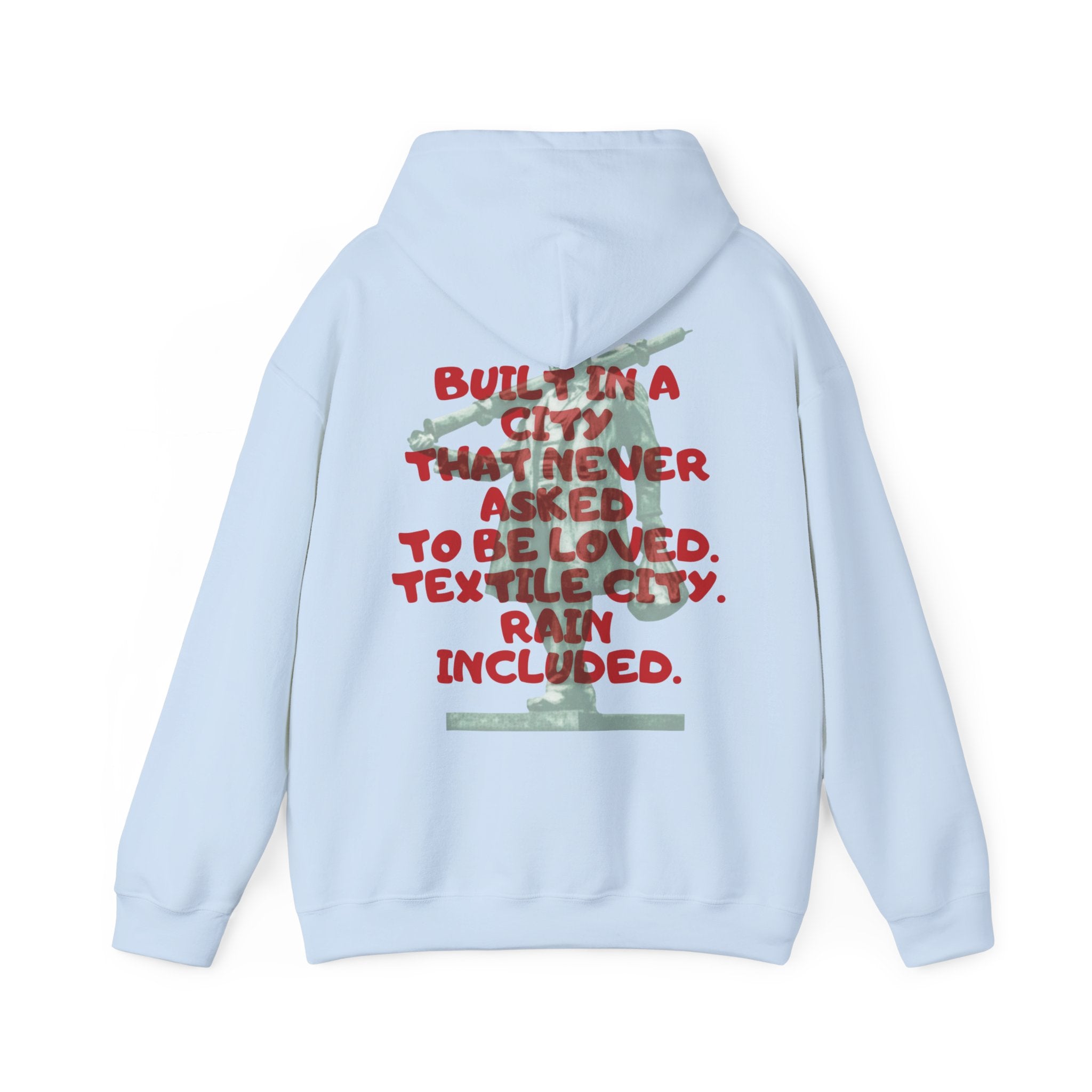 Krefeld Seidenweber Hoodie – Textile City Streetwear Pullover | ORGNL Fabrics