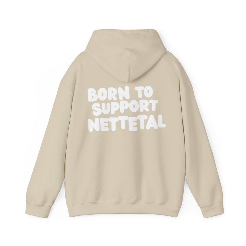 Born to Support Nettetal Hoodie Backprint – Wear your City Kollektion | ORGNL Fabrics