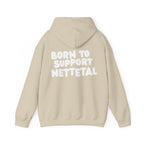 Born to Support Nettetal Hoodie Backprint – Wear your City Kollektion | ORGNL Fabrics