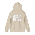 Born to Support Nettetal Hoodie Backprint – Wear your City Kollektion | ORGNL Fabrics