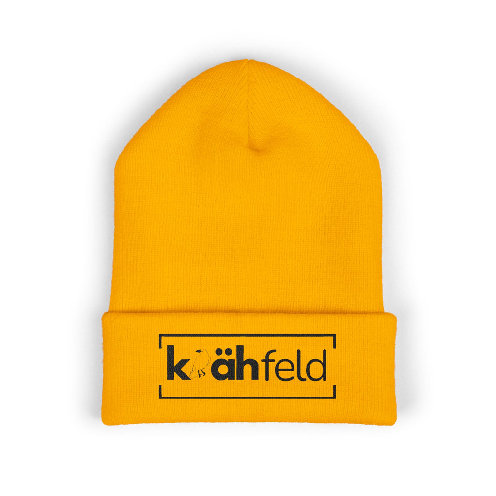 Krähfeld Beanie — Besticktes Logo | ORGNL Fabrics