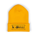 Krähfeld Beanie — Besticktes Logo | ORGNL Fabrics