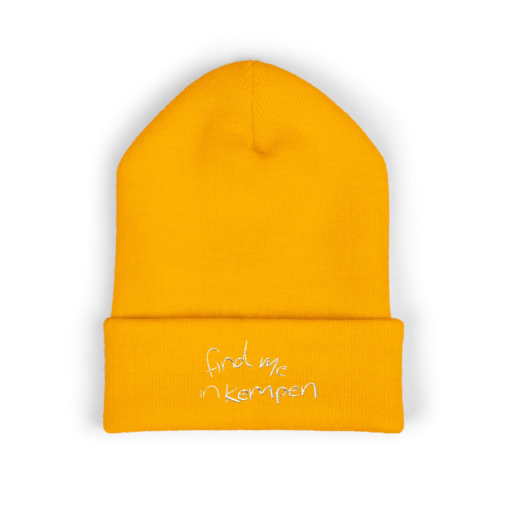 Find Me In Kempen Beanie – Wear your City Kollektion | ORGNL Fabrics