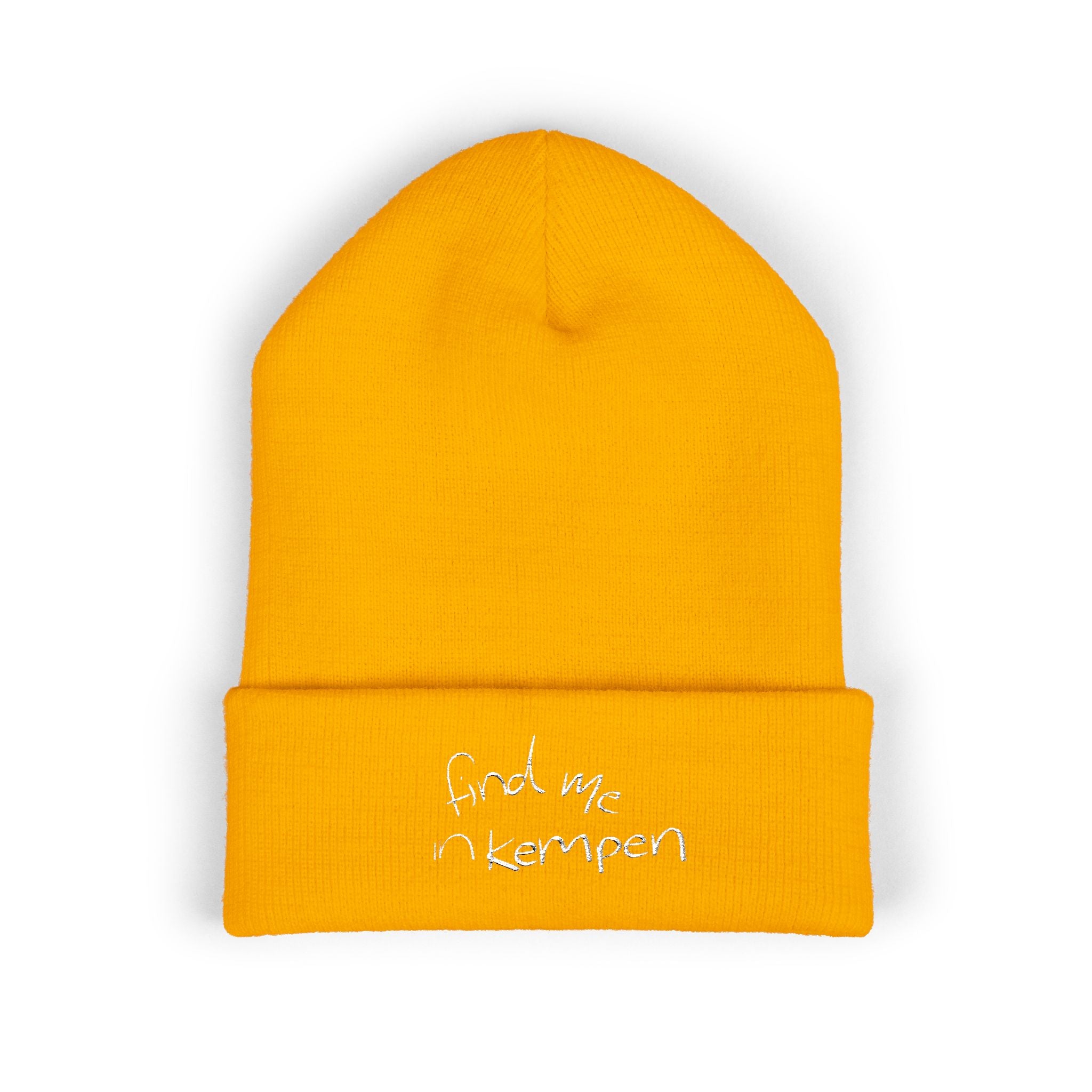 Find Me In Kempen Beanie – Wear your City Kollektion | ORGNL Fabrics