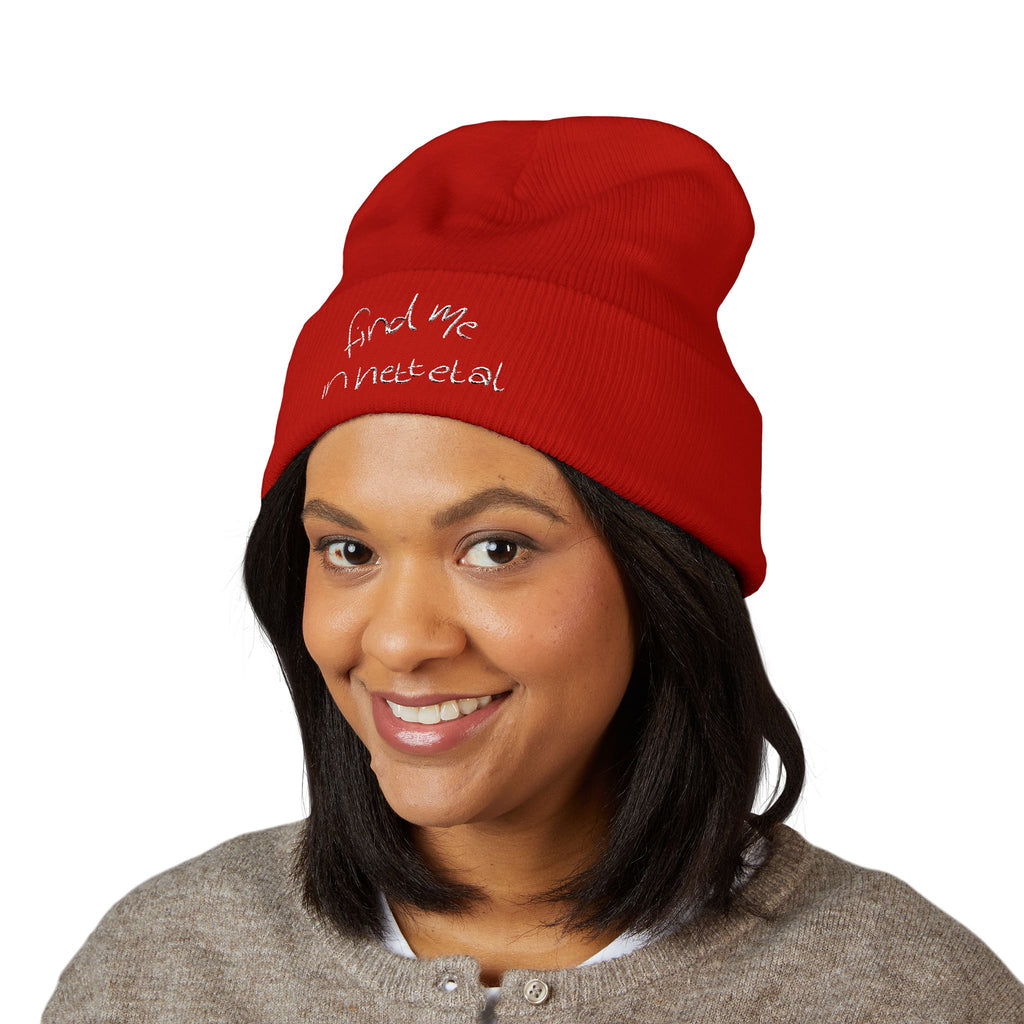 Find Me In Nettetal Beanie – Wear your City Kollektion | ORGNL Fabrics