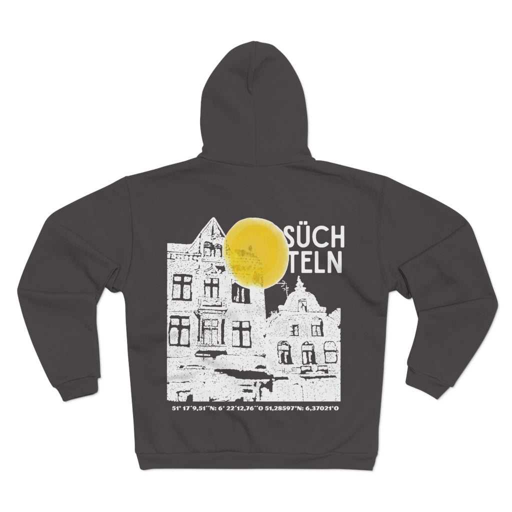 Viersen Süchteln Hoodie Zipper Backprint – Wear your City Kollektion | ORGNL Fabrics