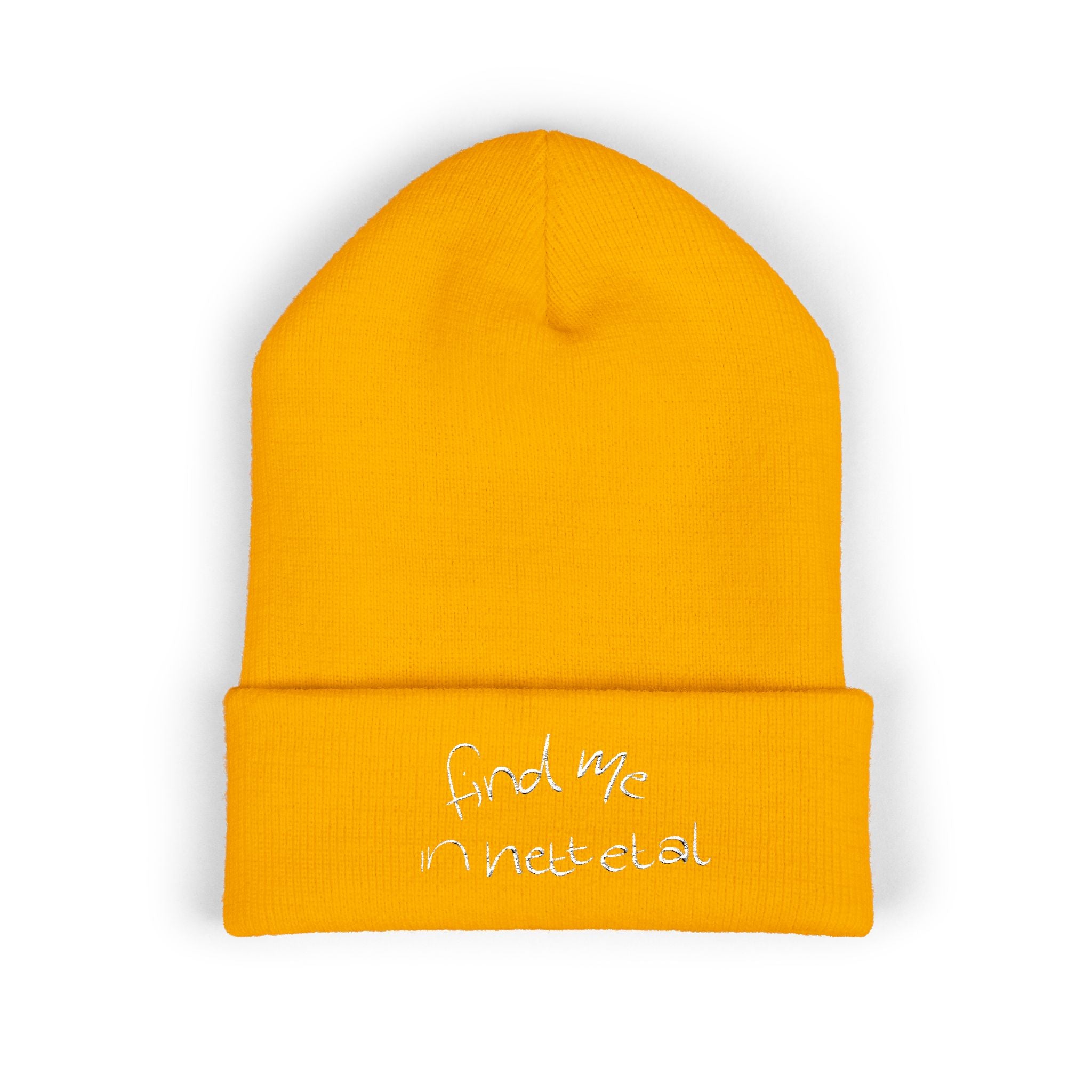 Find Me In Nettetal Beanie – Wear your City Kollektion | ORGNL Fabrics