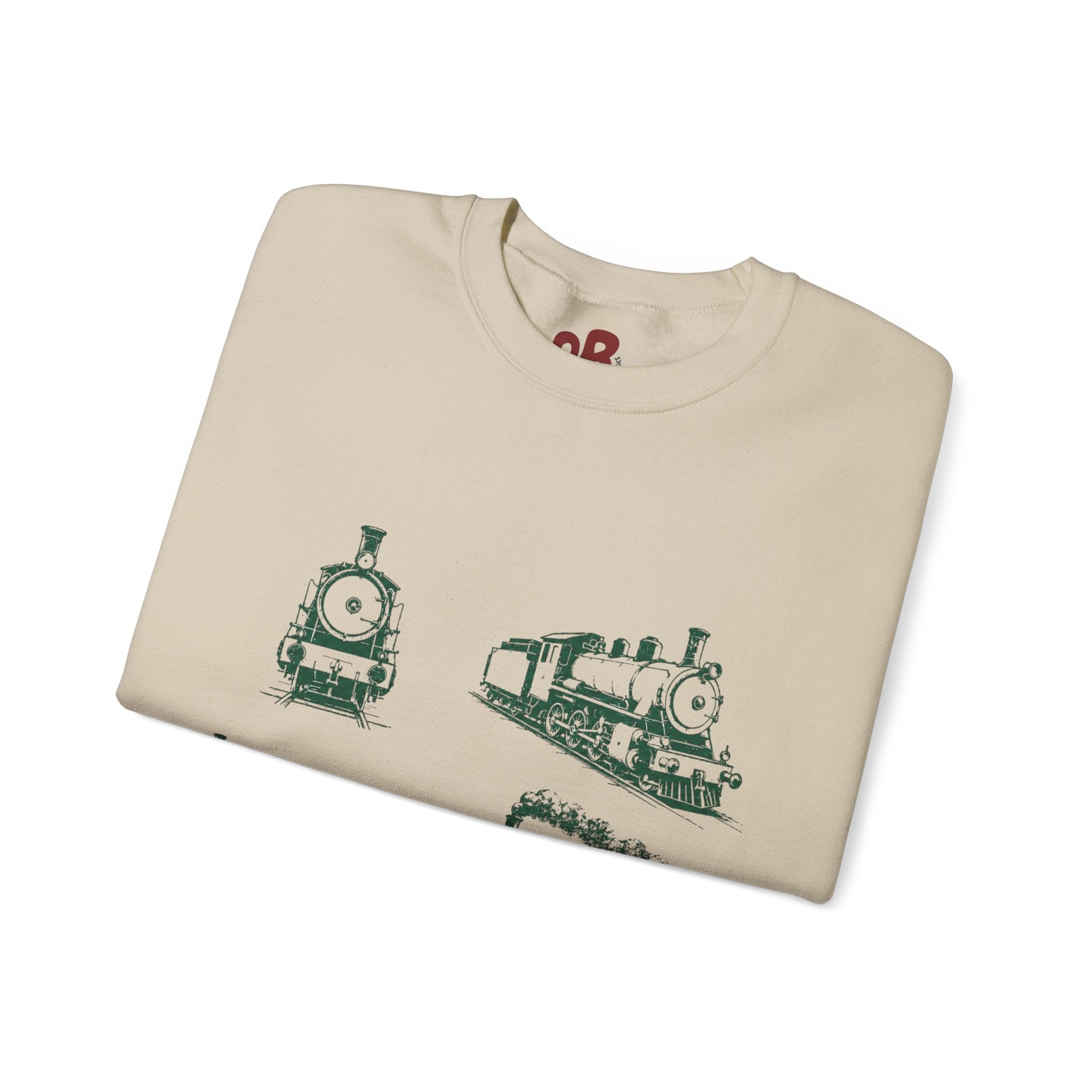 Krefeld Schluff Vintage Look Crewneck Sweater Frontprint – Wear your City Kollektion | ORGNL Fabrics