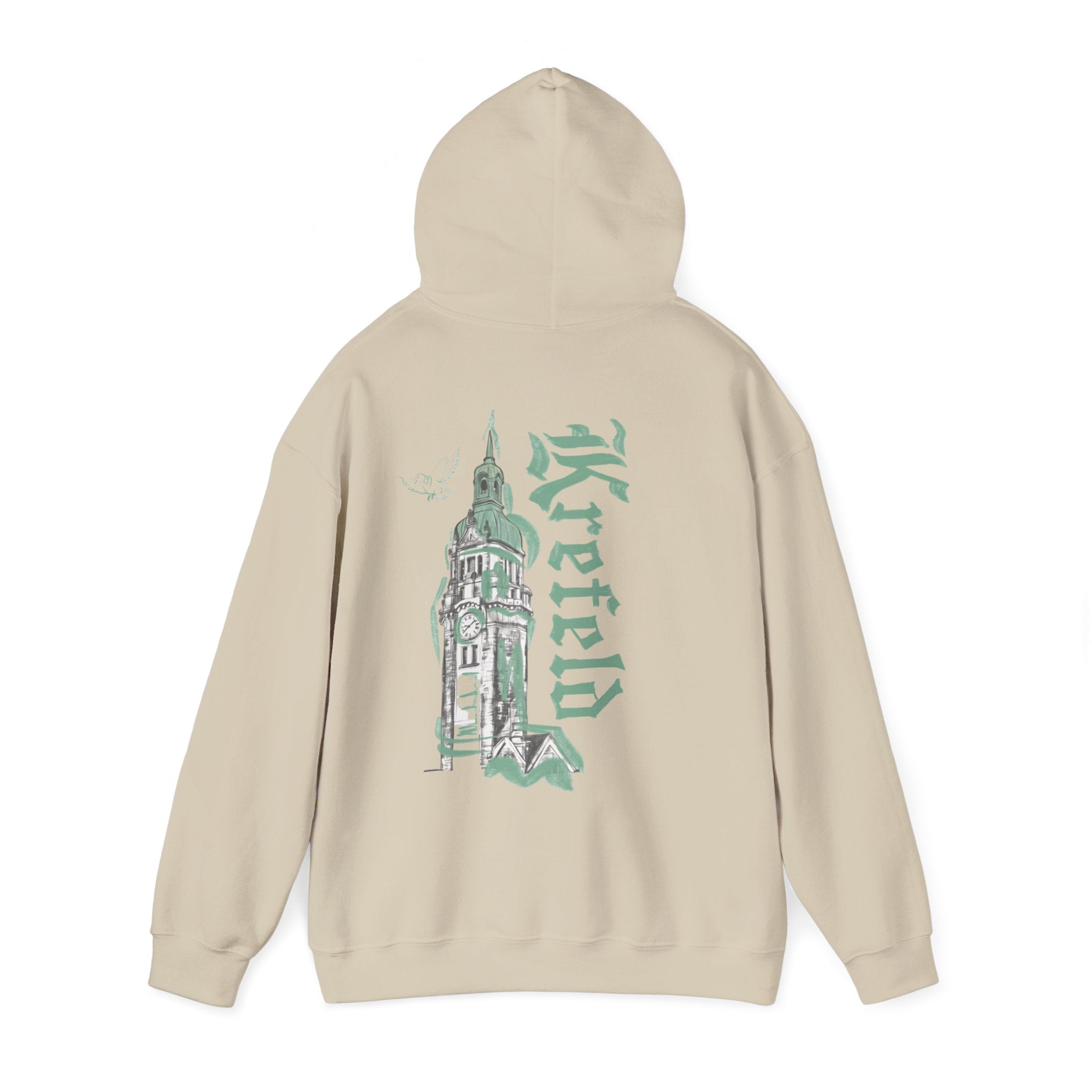Krefeld HBF Tower Hoodie – Textile City Streetwear Pullover | ORGNL Fabrics