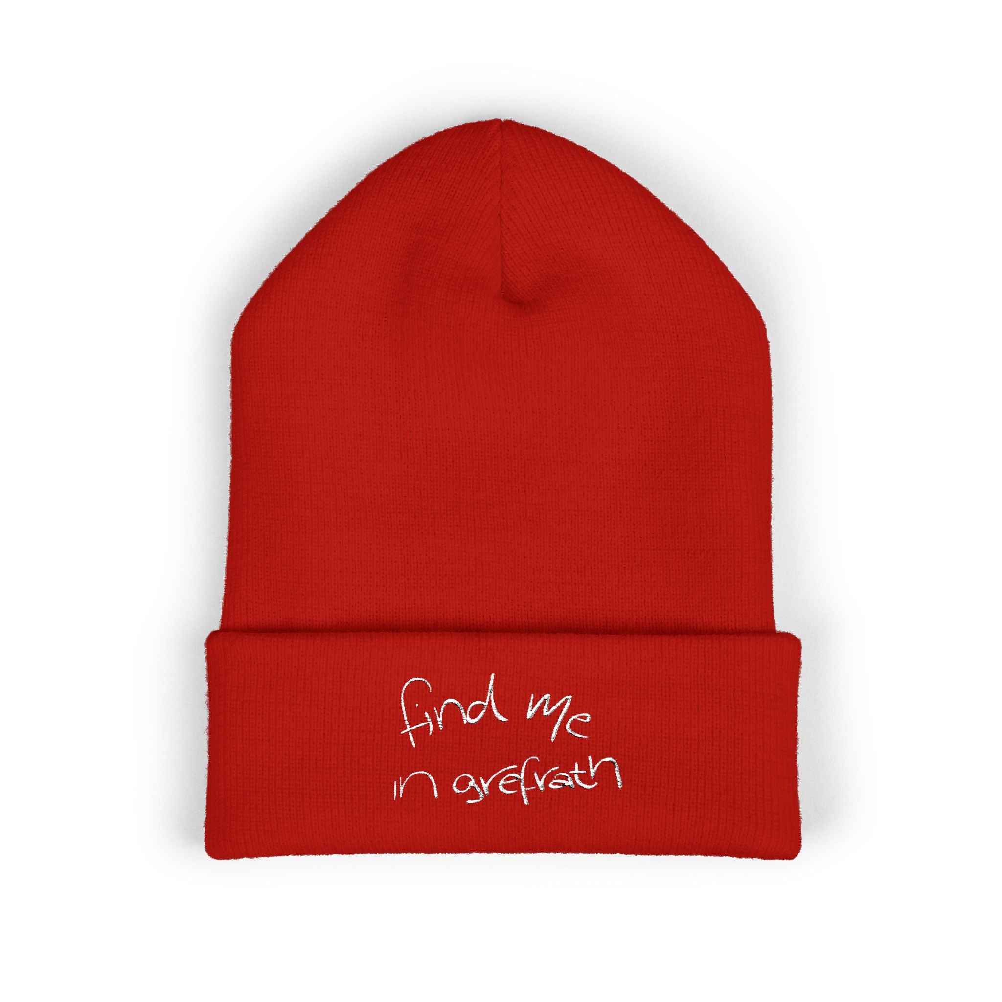 Find Me In Grefrath Beanie – Wear your City Kollektion | ORGNL Fabrics