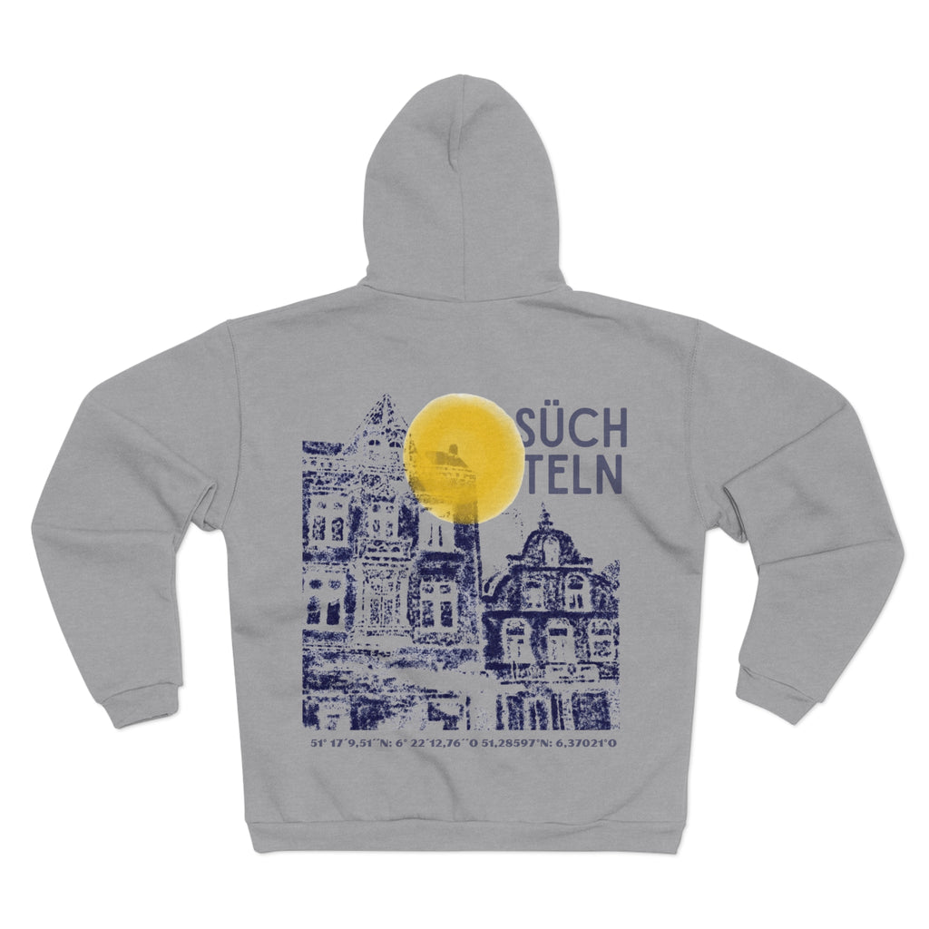 Viersen Süchteln Hoodie Zipper Backprint – Wear your City Kollektion | ORGNL Fabrics
